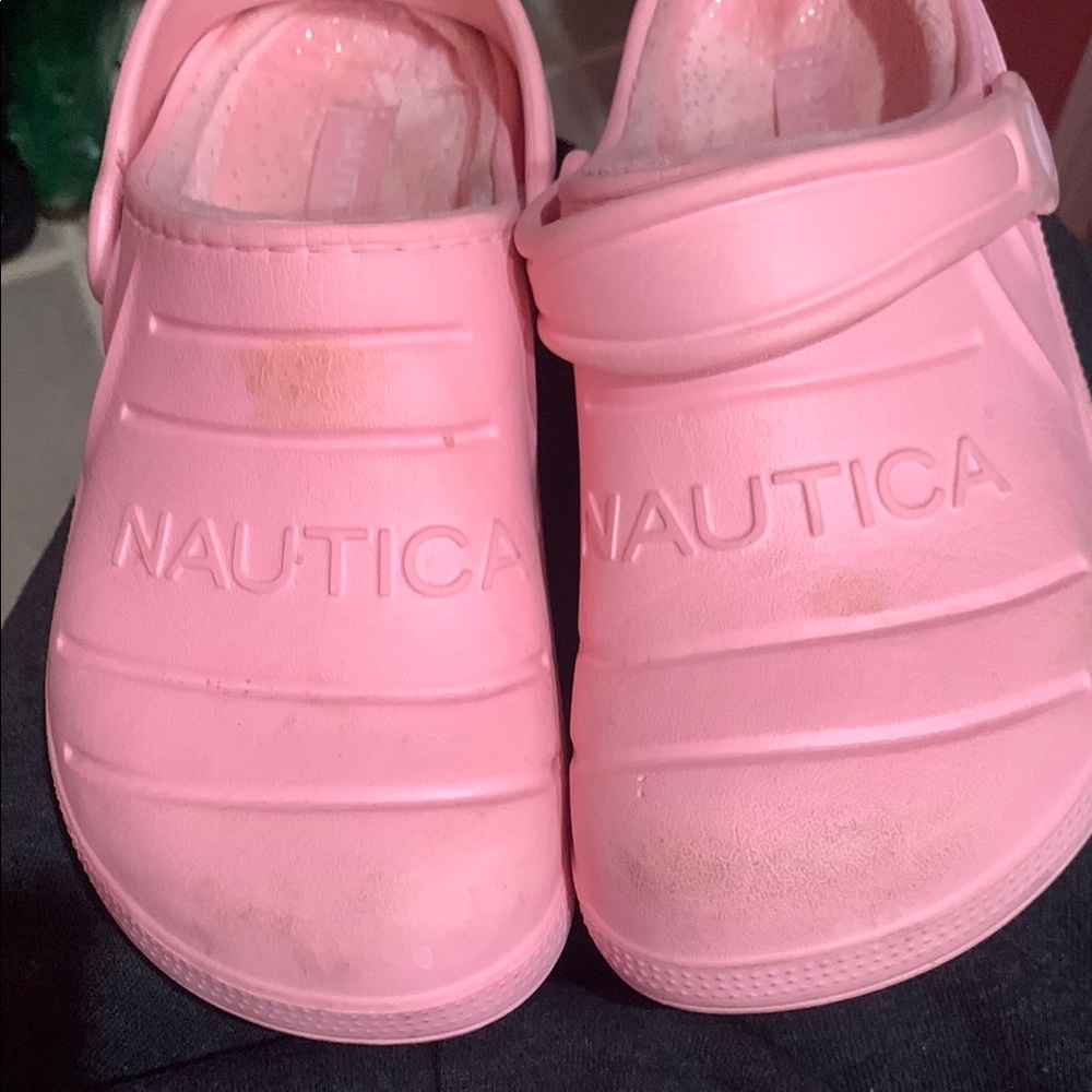 Nautica Kids Pink Clogs